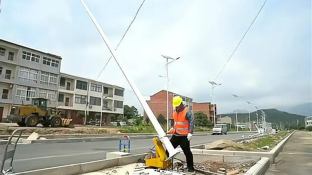 新型设备 12米水泥杆立杆机 电动立杆器立杆机厂家订购