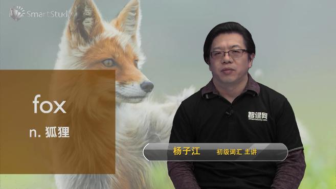 [图]fox-单词讲解（释义、例句）