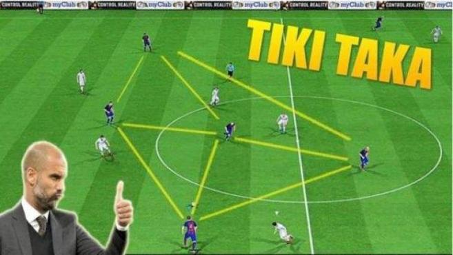 [图]上课玩起传控Tiki-Taka,老师知道吗?