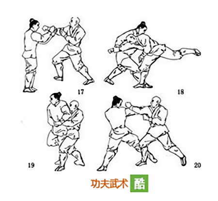 少林散手实战腿法20式,简单实用的低腿格斗招式,适合普通人防身