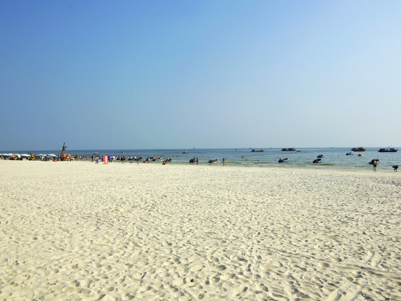 广西北海银沙滩图片