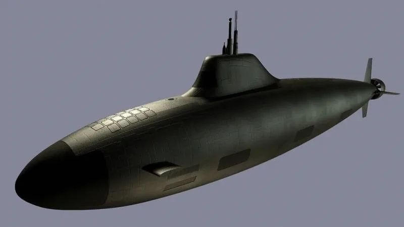 概念图曝光!赫斯基核潜艇,未来俄罗斯战略核威慑的中坚