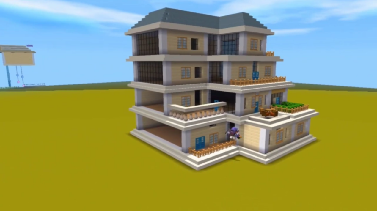 《迷你世界》房屋建造教程,掌握基本设计方法,轻松搭建各种别墅
