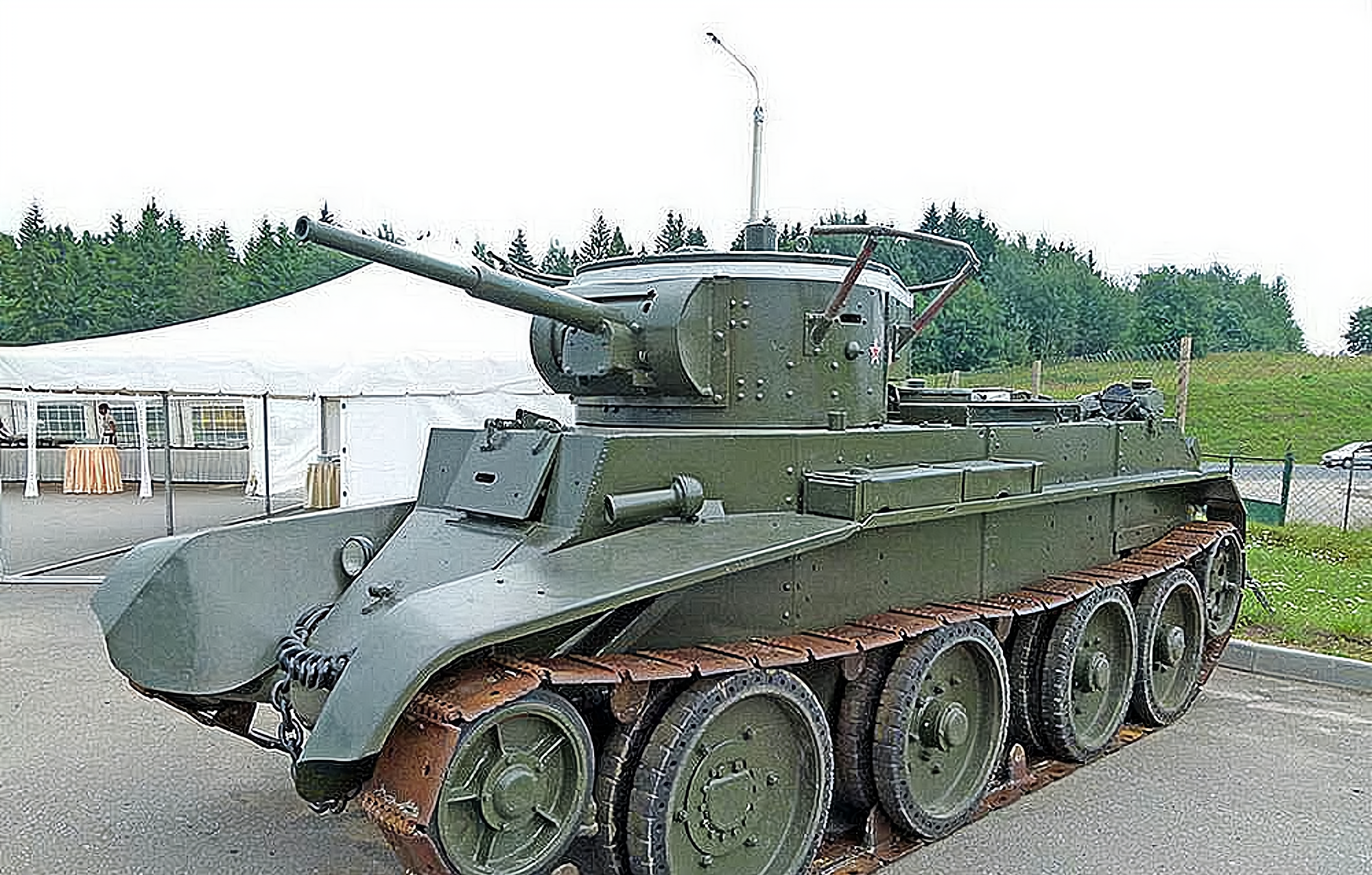 二战国军用过的坦克装甲车辆,在当时都是最先进的