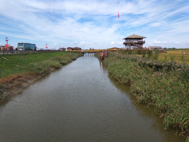 遼寧省盤錦市紅海灘風景廊道景區