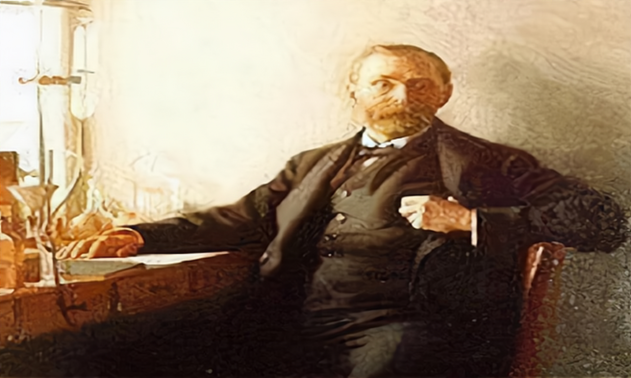 诺贝尔本人靠卖炸药获得了第一桶金.