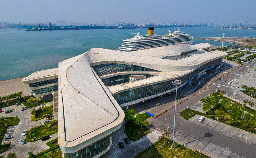 天津国际邮轮母港图片