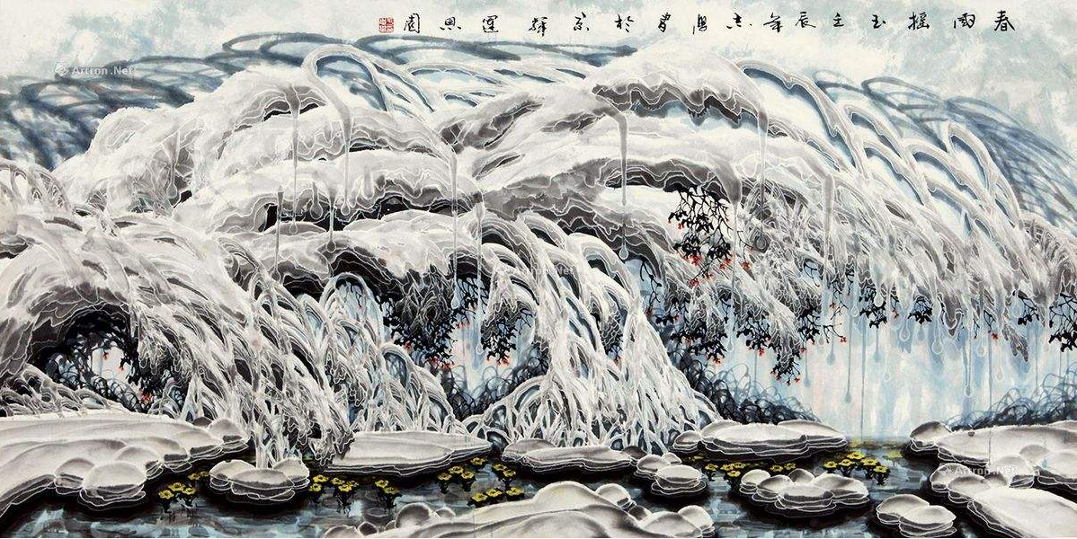 东北国画冰雪画创始人图片