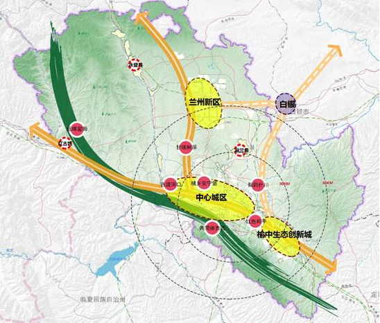 兰州市规划图高清2030图片
