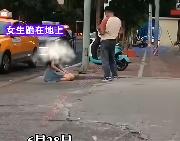 女的下跪求男生原谅图片