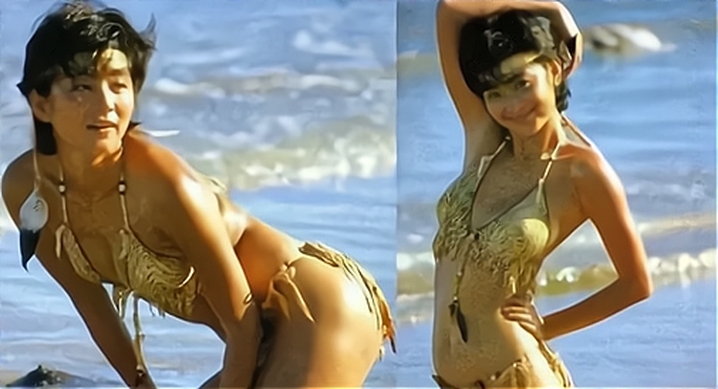 著名女星林青霞昔日穿性感比基尼可太性感了!