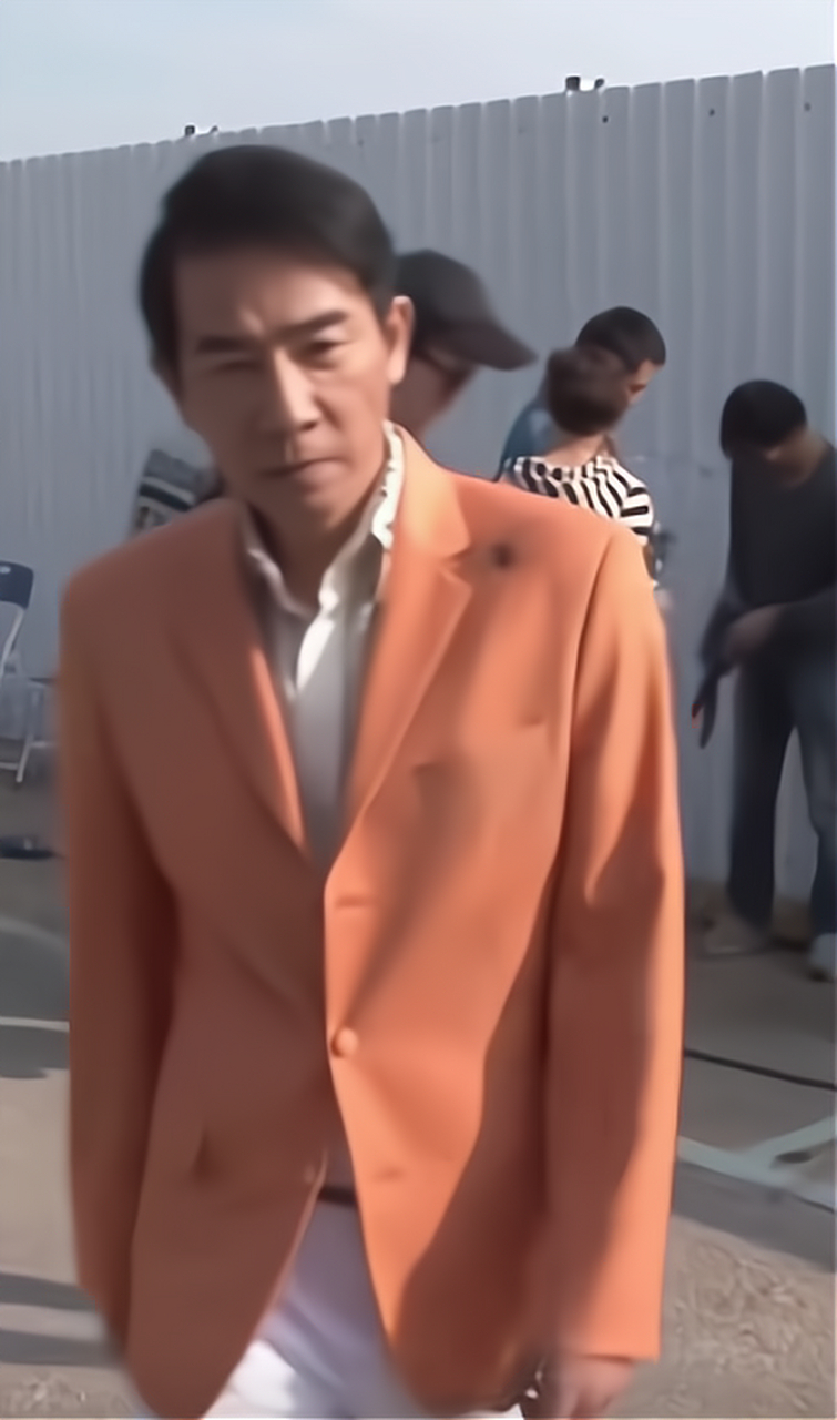 陈小春 探班任贤齐,好友相见开心的停不下来,那个年代的明星辨识度真