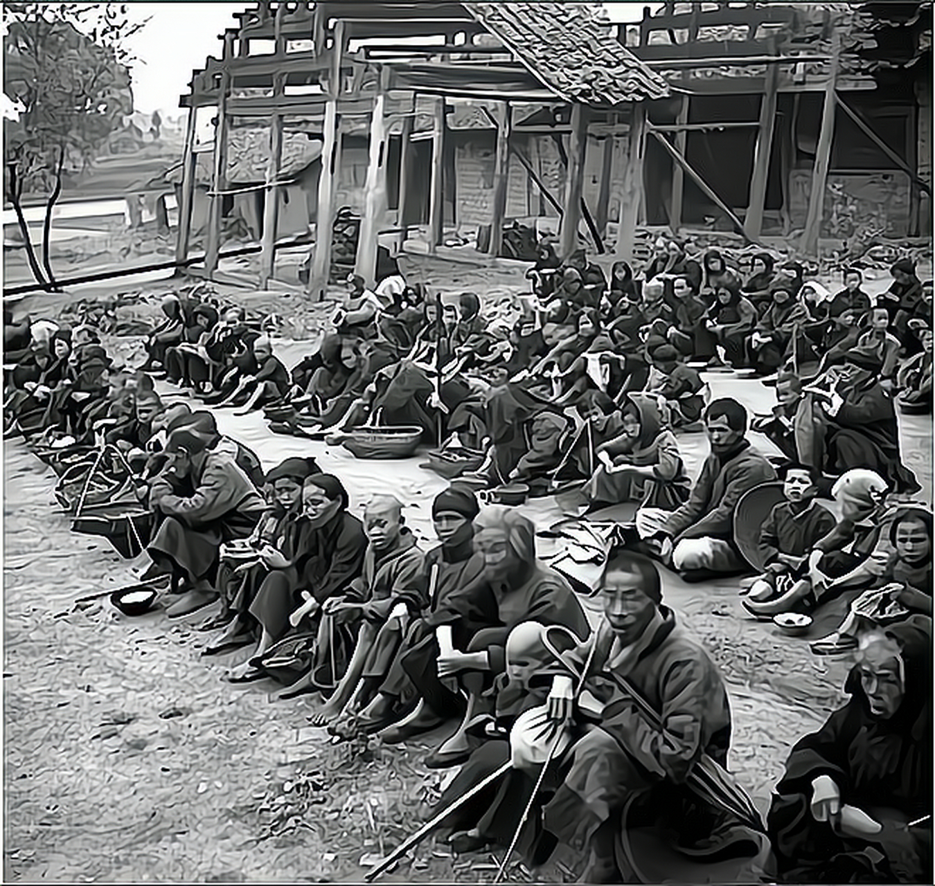 1943年,河南发生了一场史无前例的大逃荒,灾民们背井离乡逃荒,等待着