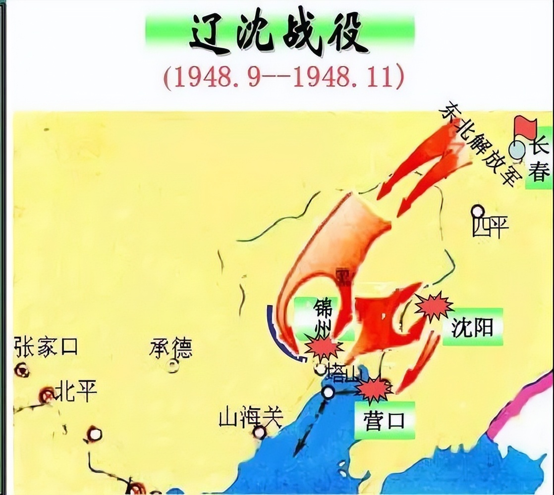 锦州战役地图高清图片