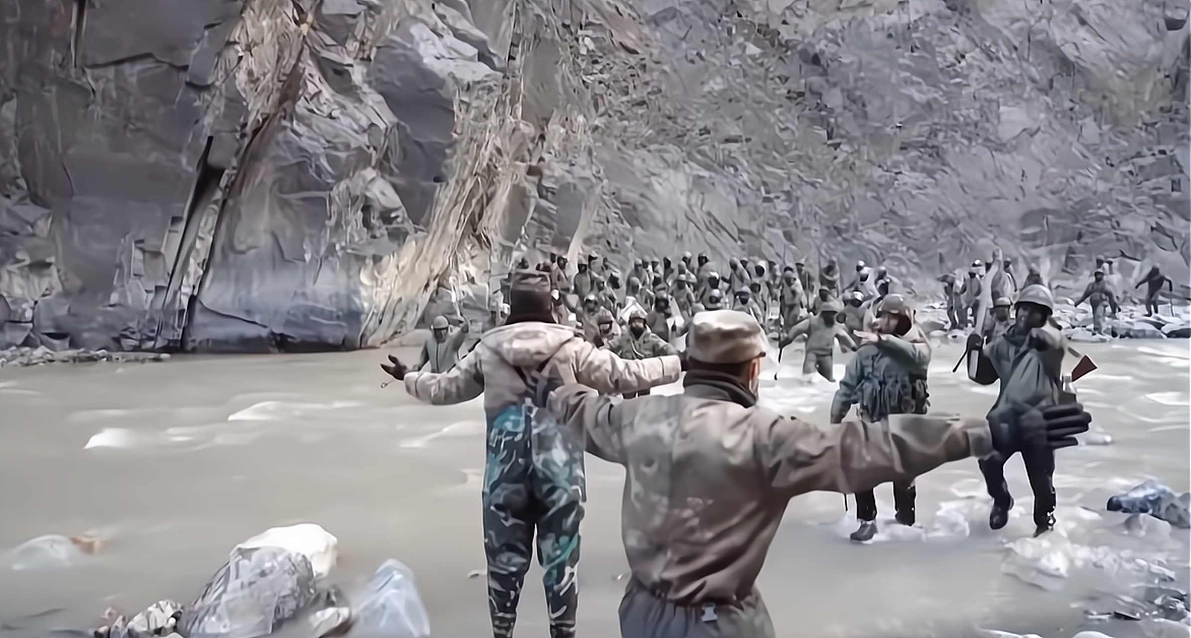 2020年6月,中印两国士兵在"加勒万河谷"发生肢体冲突,双方士兵均有