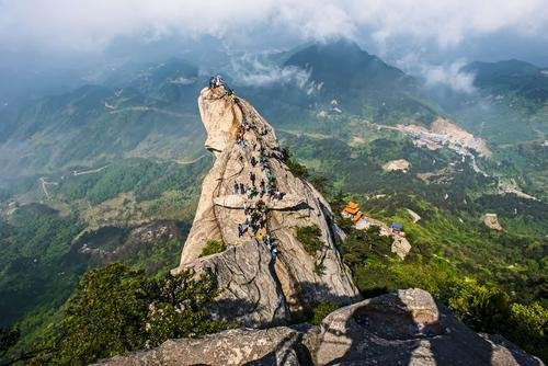 六安天子寨风景区怎样图片