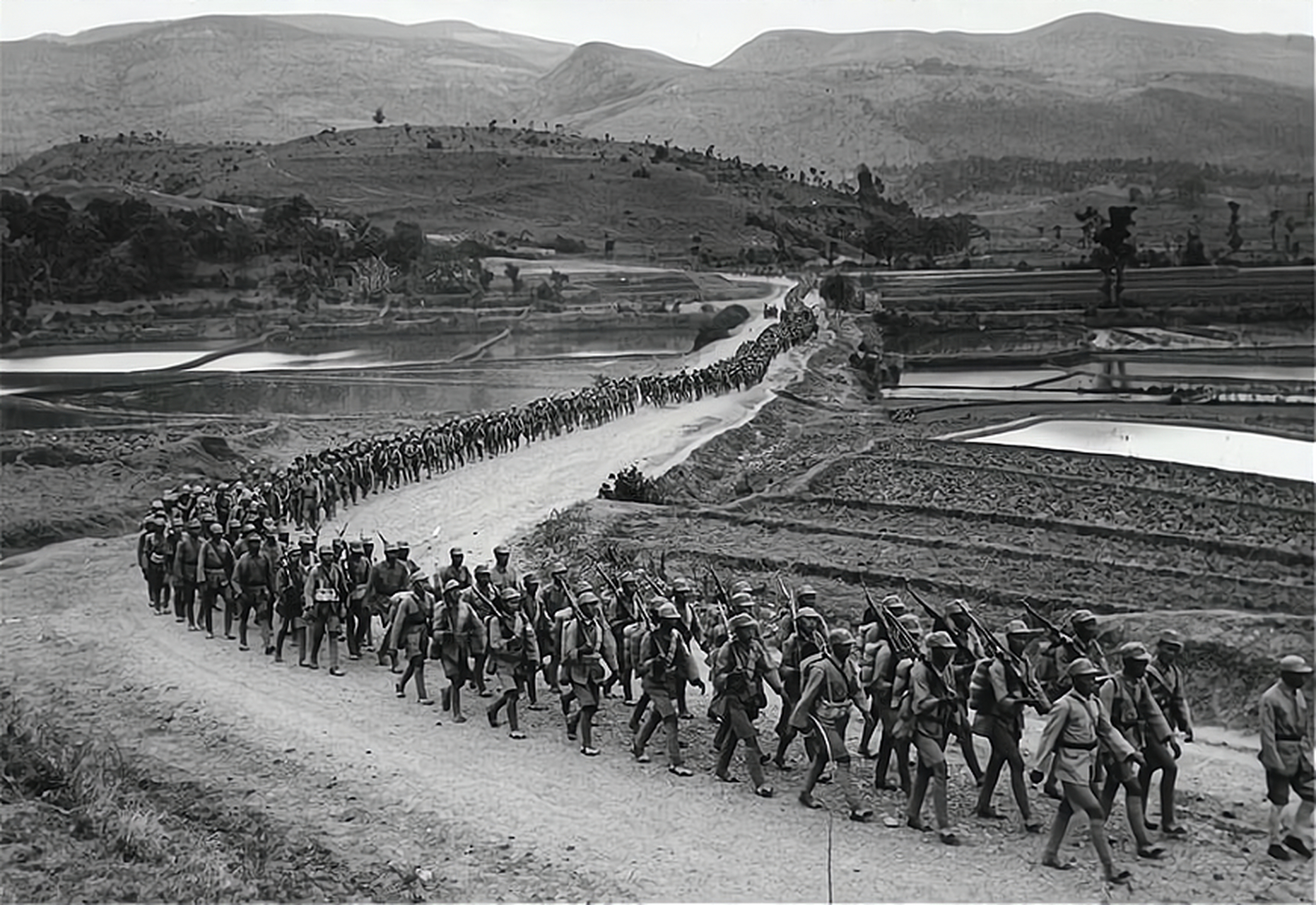 中国入缅军队在缅取得仁安羌大捷,这场战役中,孙立人将军以一个团的