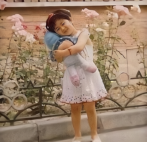 杨紫小时候的样子图片