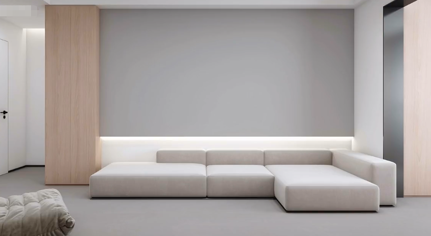 极简的电视,沙发背景墙设计分享建议收藏!