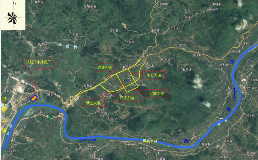 龍山縣裡耶新區道路建設方案