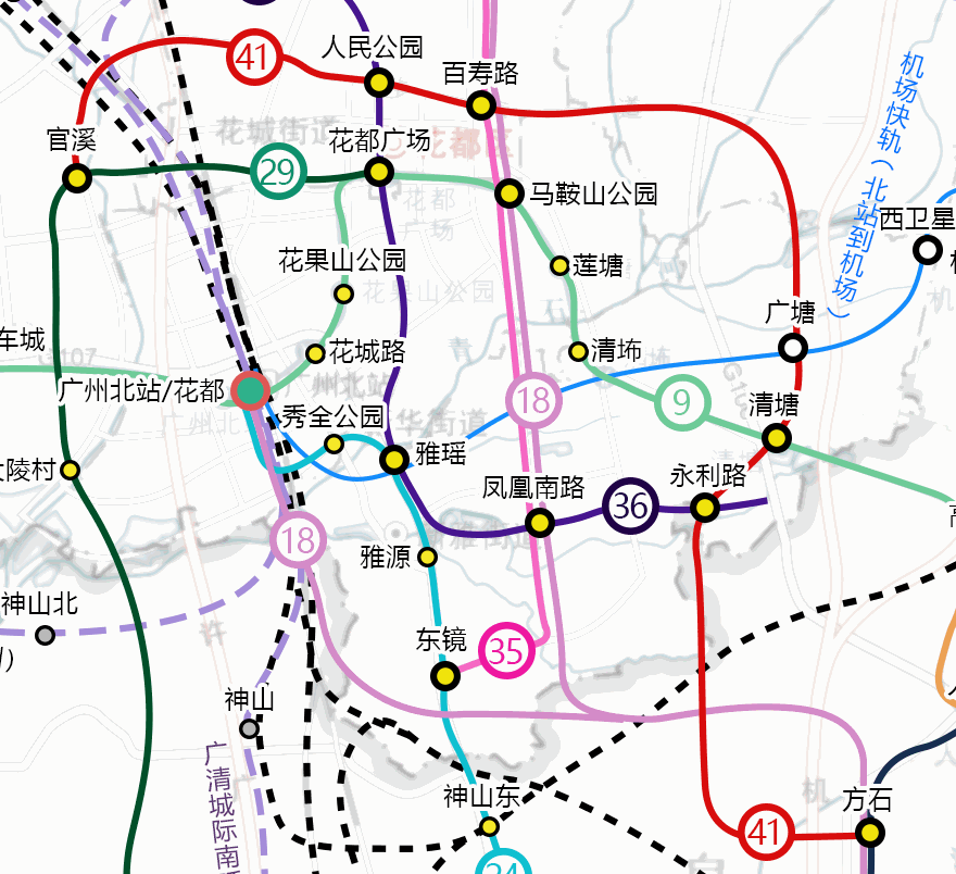 广州地铁24号线批复图片