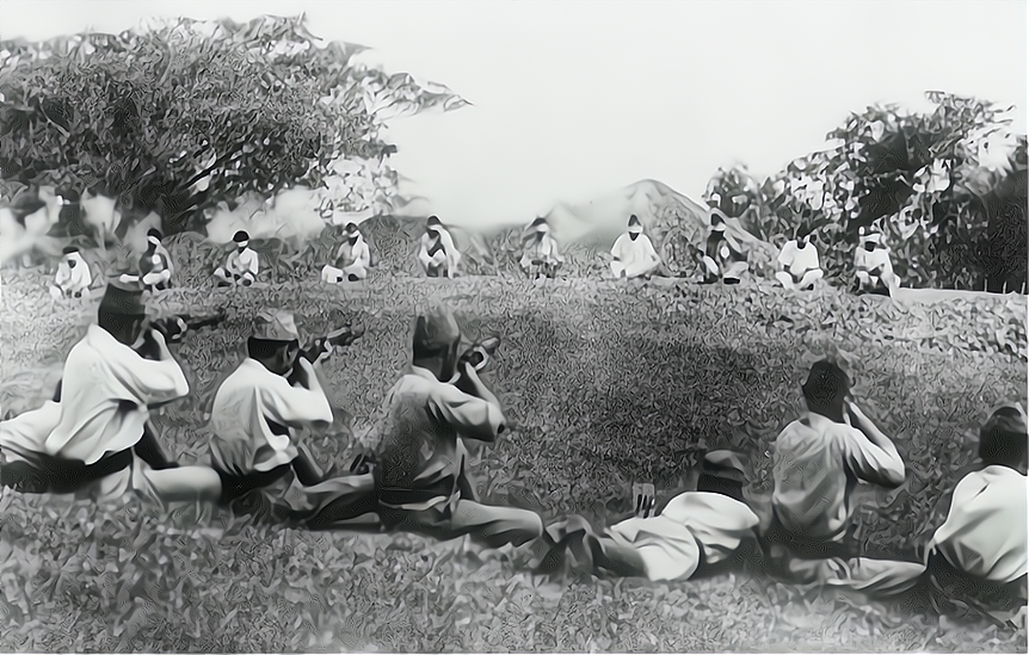 1942年,英属印度锡克团的士兵被日军俘虏,他们遭受了非人的待遇.