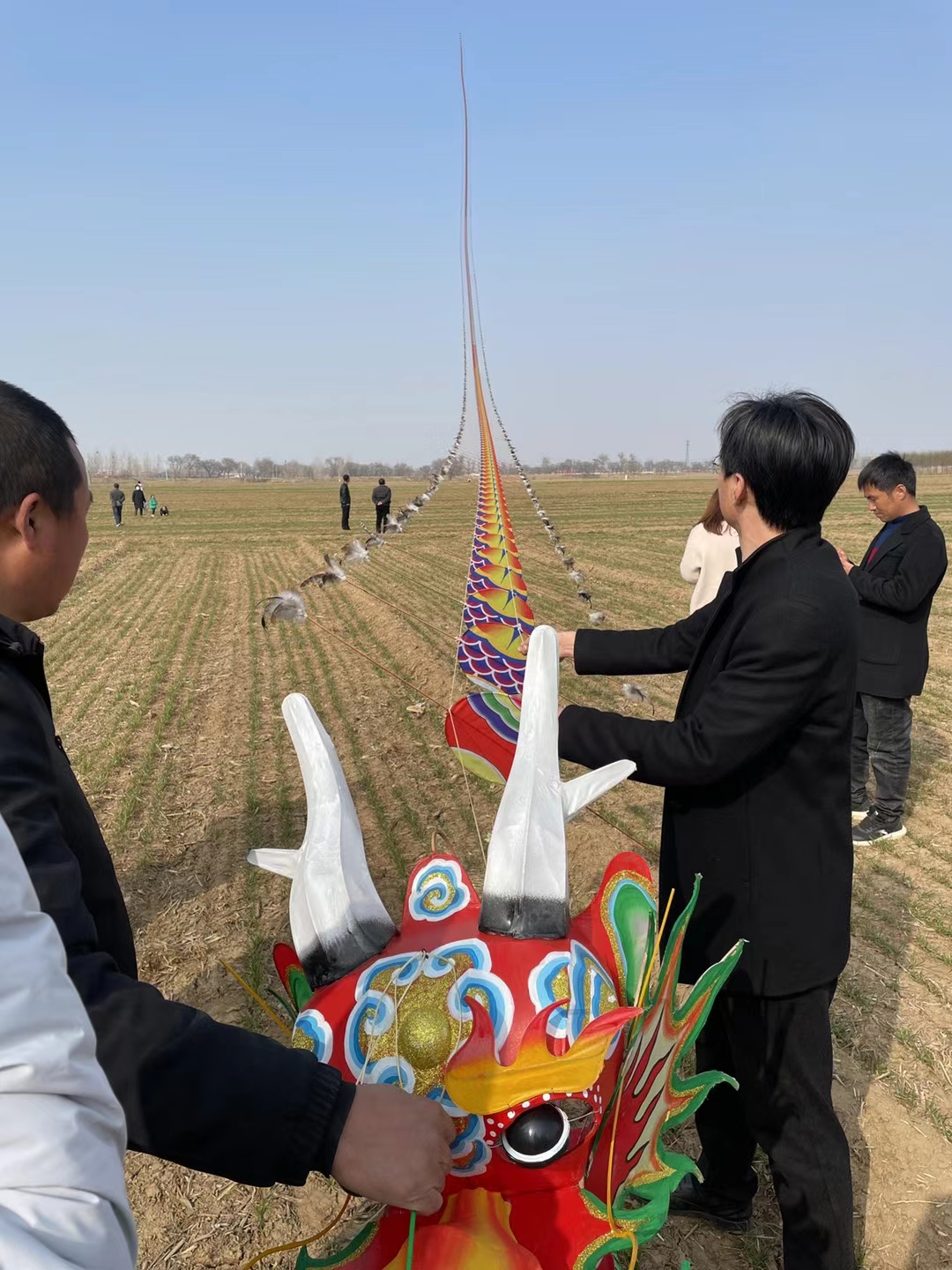 竹子扎龙头方法图片