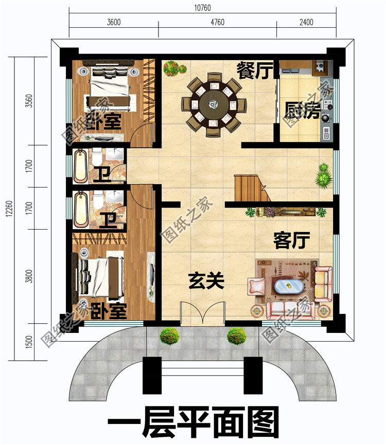 10x12房屋平面图图片