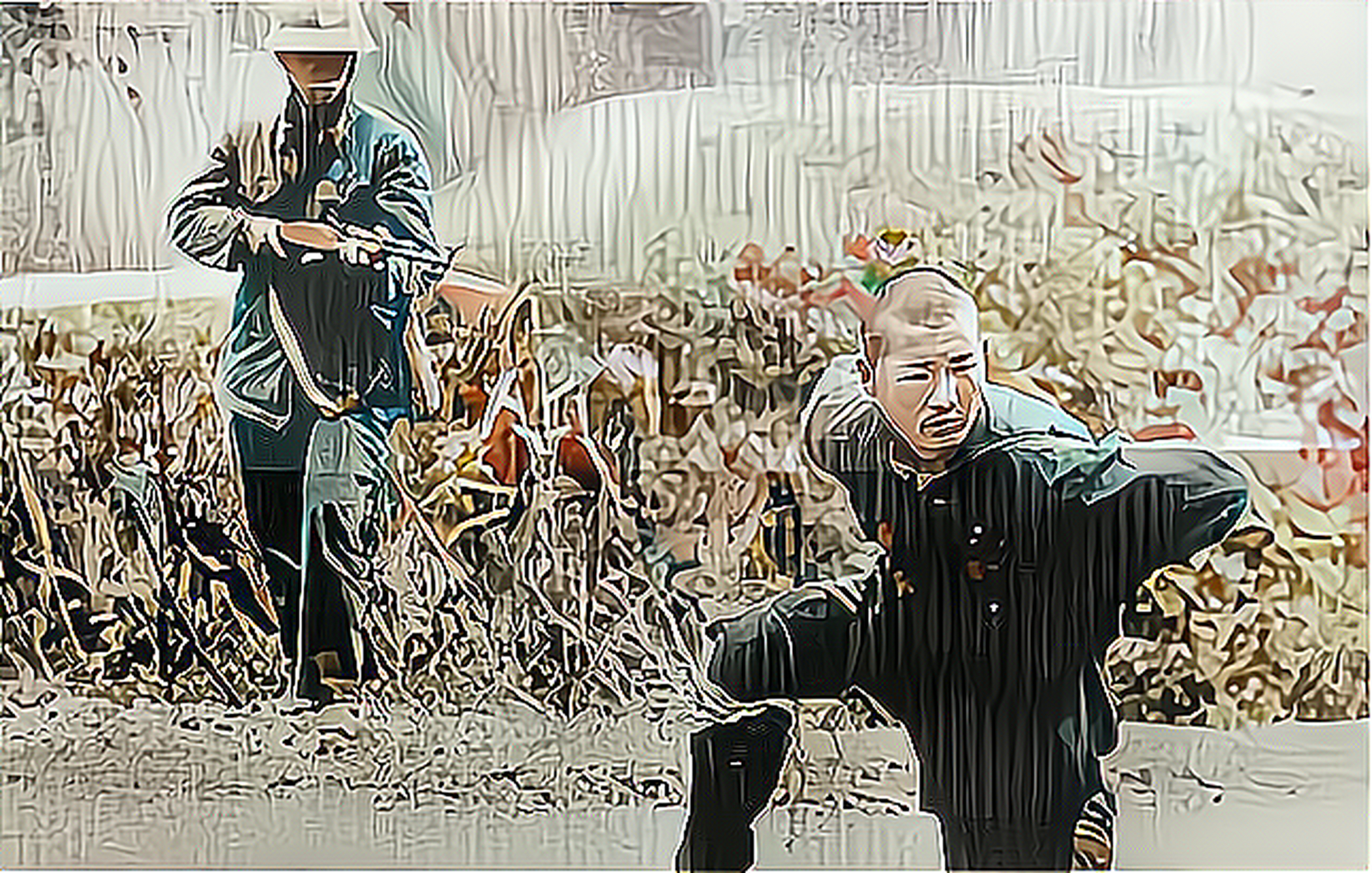 1983年,中国特种兵周秋波参军,凭借出色能力成长为一名优秀侦察兵.