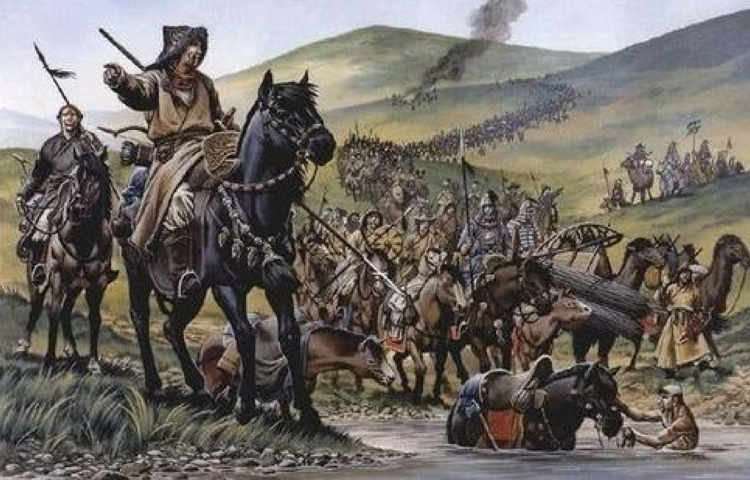 蒙古铁骑远征欧洲,每逢破城必定掀起屠杀,但却对三种人手下留情