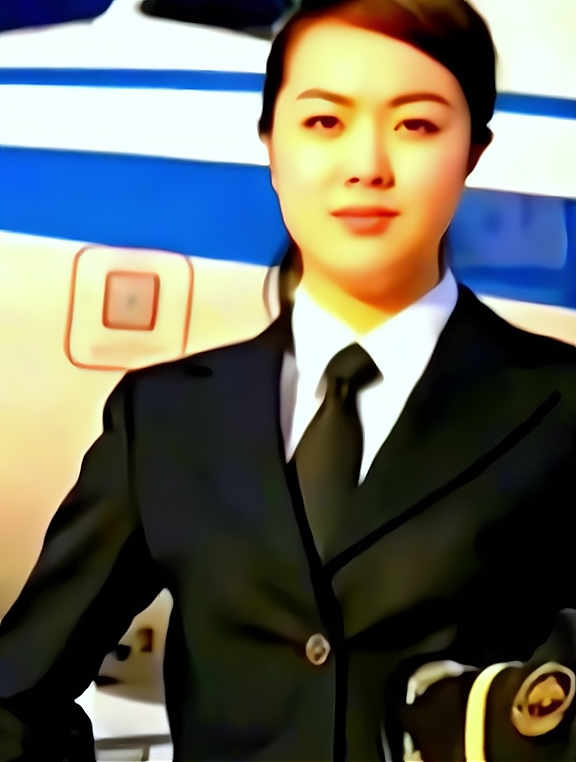中国最年轻女机长图片图片