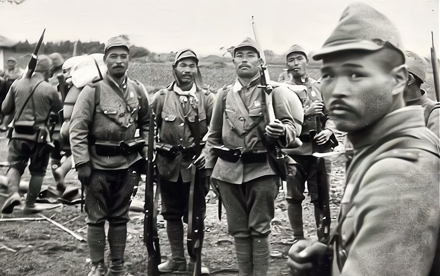 抗日戰爭,新四軍比國軍伙食還好,美軍盯著國軍士兵吃飯以防貪汙