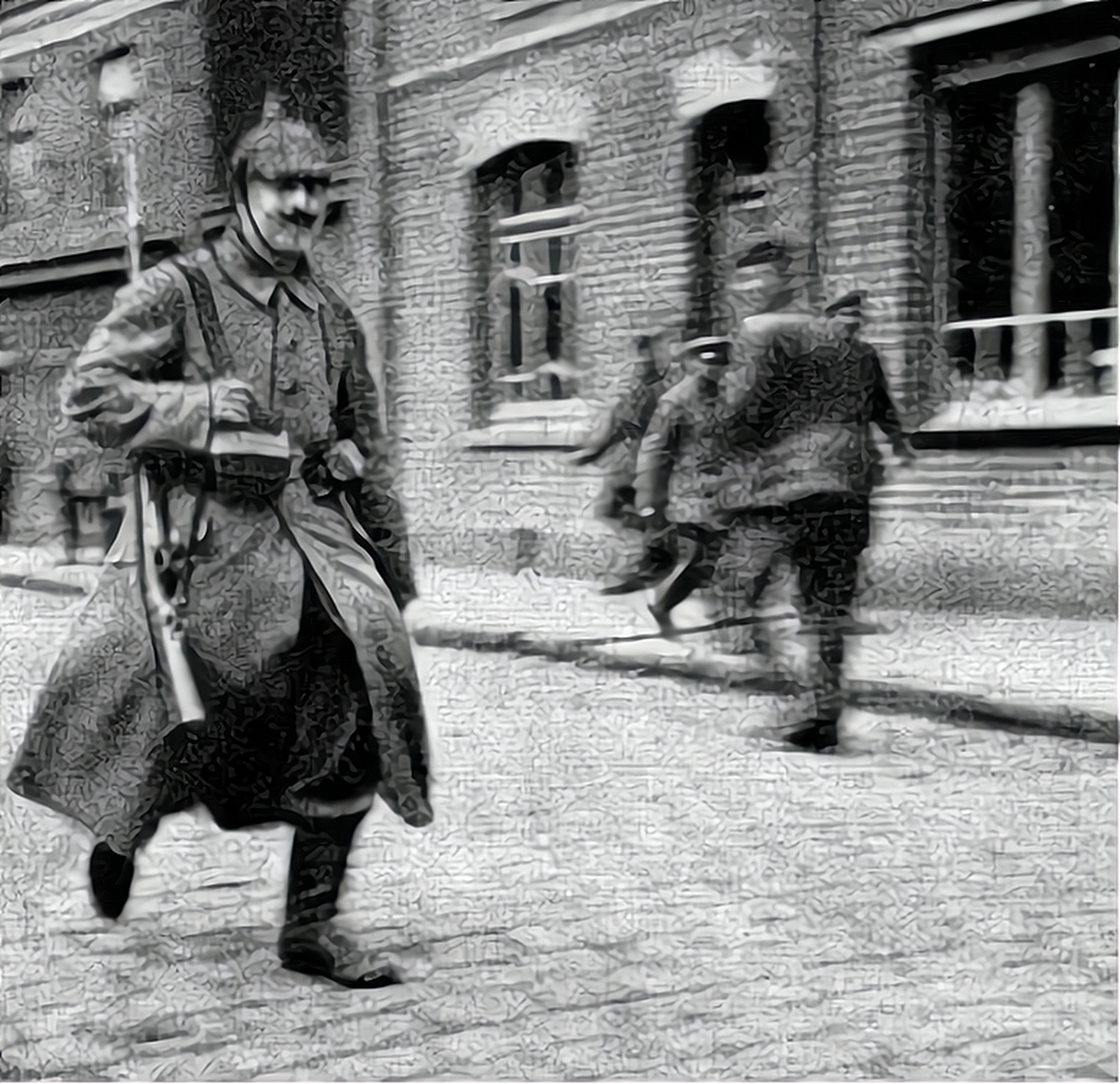 奥古斯特·冯·马肯森,他是第一次世界大战期间的德国陆军元帅,这张照