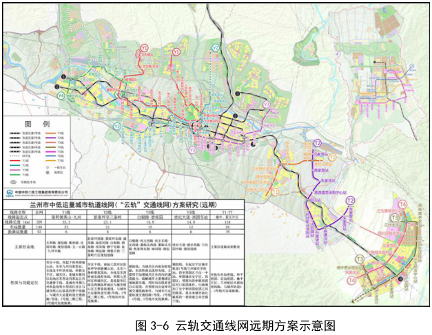 蘭州雲軌規劃出爐,黃河以北要崛起了?