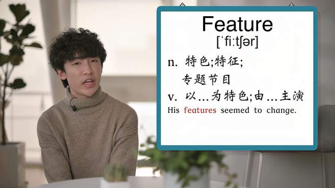 [图]英文单词详解：Feature