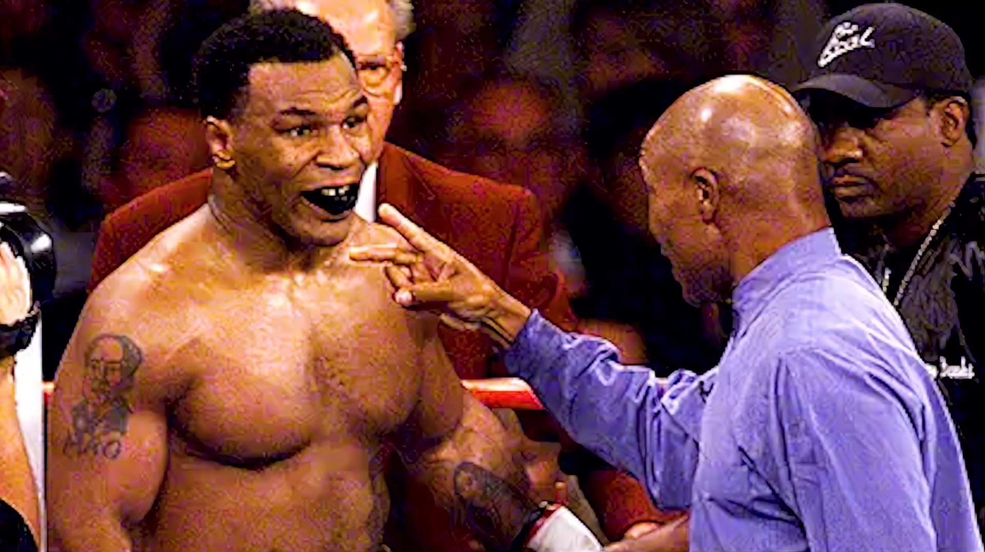 泰森拳击生涯中三大愤怒时刻，泰森发怒对手和裁判全部放倒