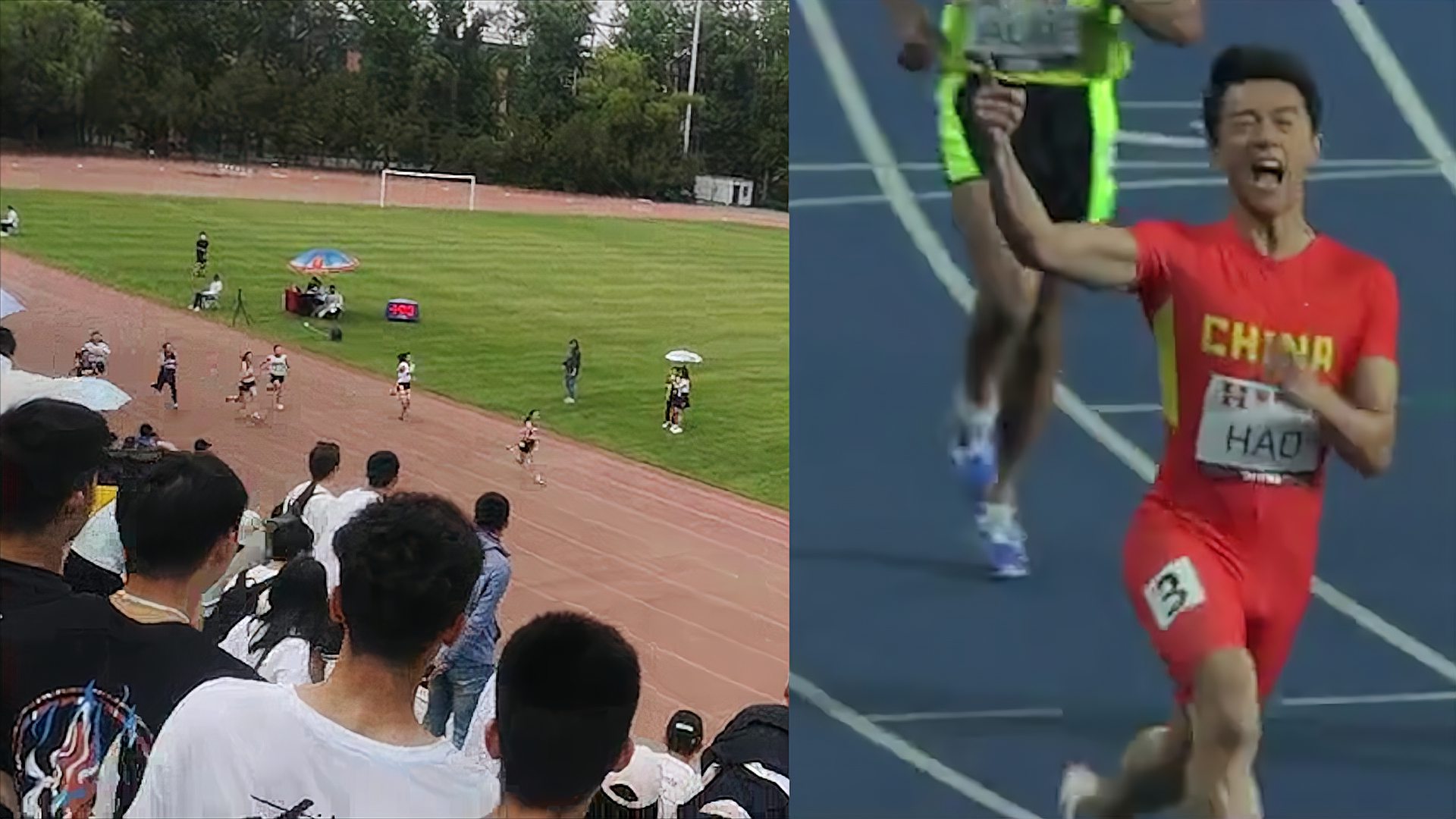 “12秒11”，北京体育大学惊现“百米女飞人”，本人回应：很意外