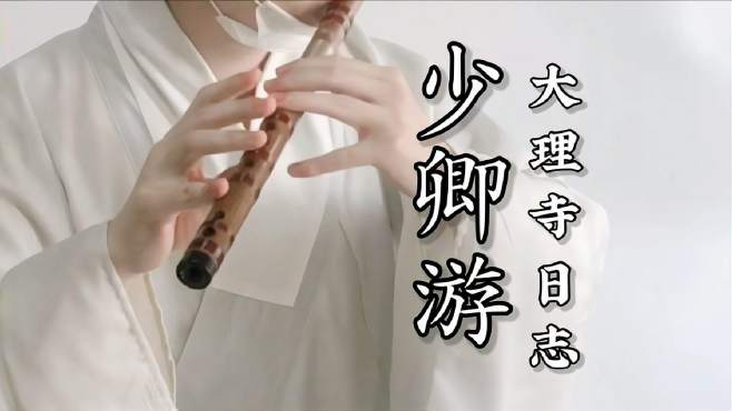 [图]国漫巅峰之作，大理寺日志主题曲，《少卿游》竹笛版，极度悠扬