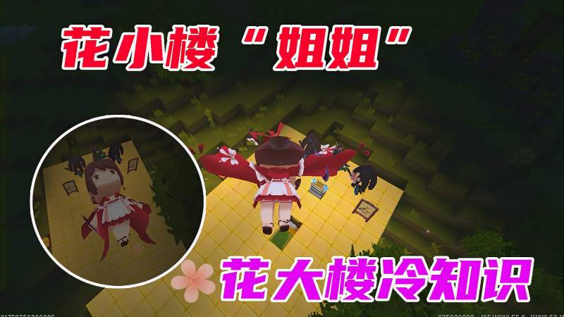 迷你世界冷知识花小楼的姐姐花大楼的秘密被揭开隐藏角色