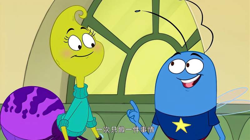 虫虫行动队小男孩冲得太厉害了竟然掉进了沼泽里弄了一身泥