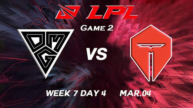 [图]「LPL」「OMG vs.TES」第二场集锦丨2021LPL春季赛第七周第四赛日