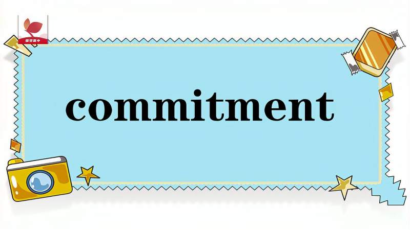 commitment的意思和用法,生活,生活技巧,好看视频