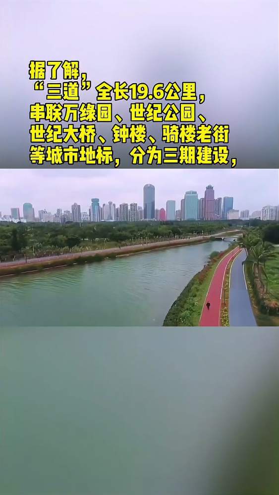 海口湾畅通工程“三道”(慢行道、跑步道、骑行道)全线贯通，元旦将对外开放。海口湾 贯通,时事,地区发展,好看视频