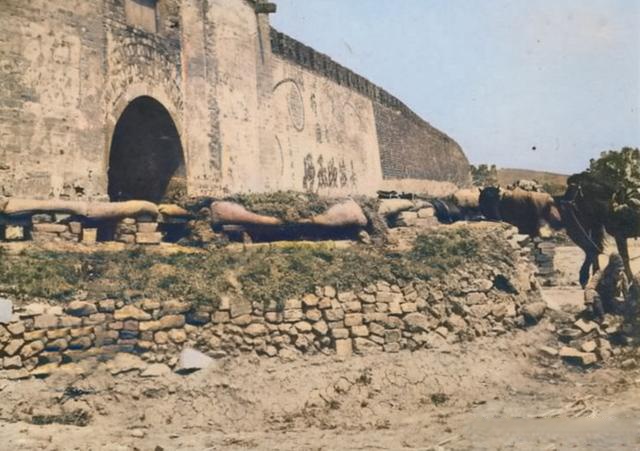 老照片:1930年的安徽凤阳,雄伟壮丽的明代皇都周边等地风景