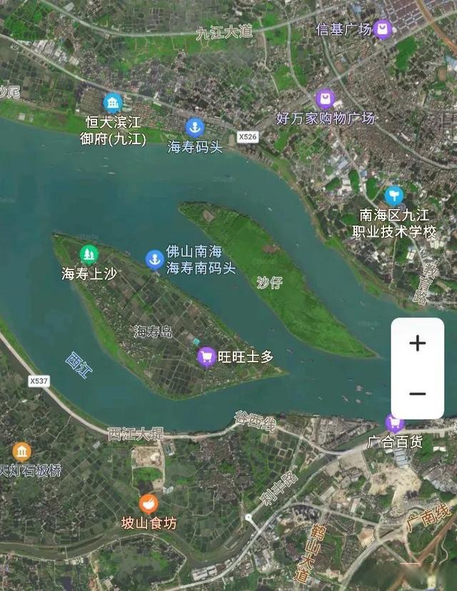 廣東佛山市南海區九江鎮有個海壽島,這是一處鬧中取靜的世外桃源