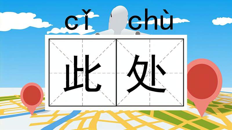 快速了解词语“此处”的读音、释义等知识点,教育,在线教育,百度汉语