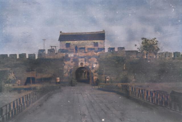 老照片:1930年的安徽凤阳,雄伟壮丽的明代皇都周边等地风景
