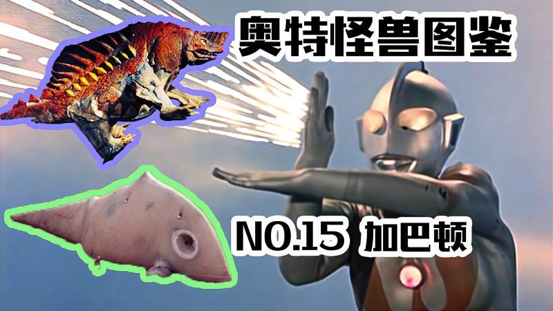 怪兽图鉴15二次元怪兽加巴顿从画作当中诞生的怪兽