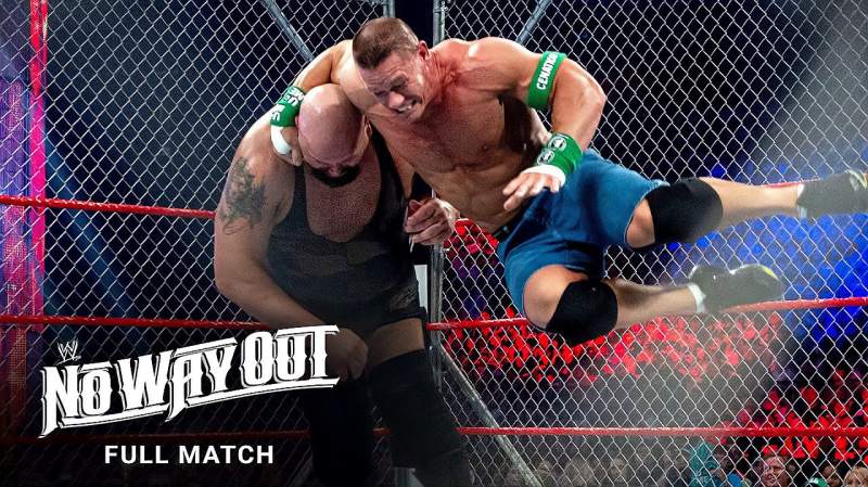 wwe无处可逃2012约翰塞纳vs大秀哥经典大战