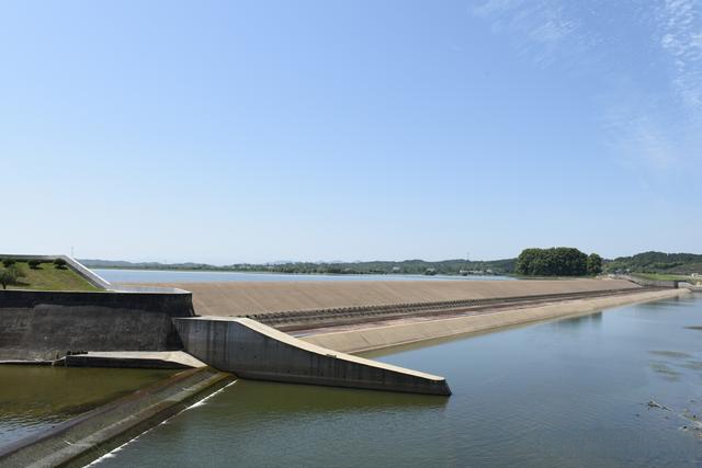 六安横排头水库图片